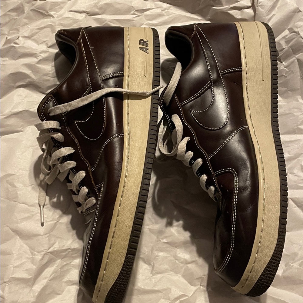 Men's Nike Air Force 1 Premium sneakers Baroque brown